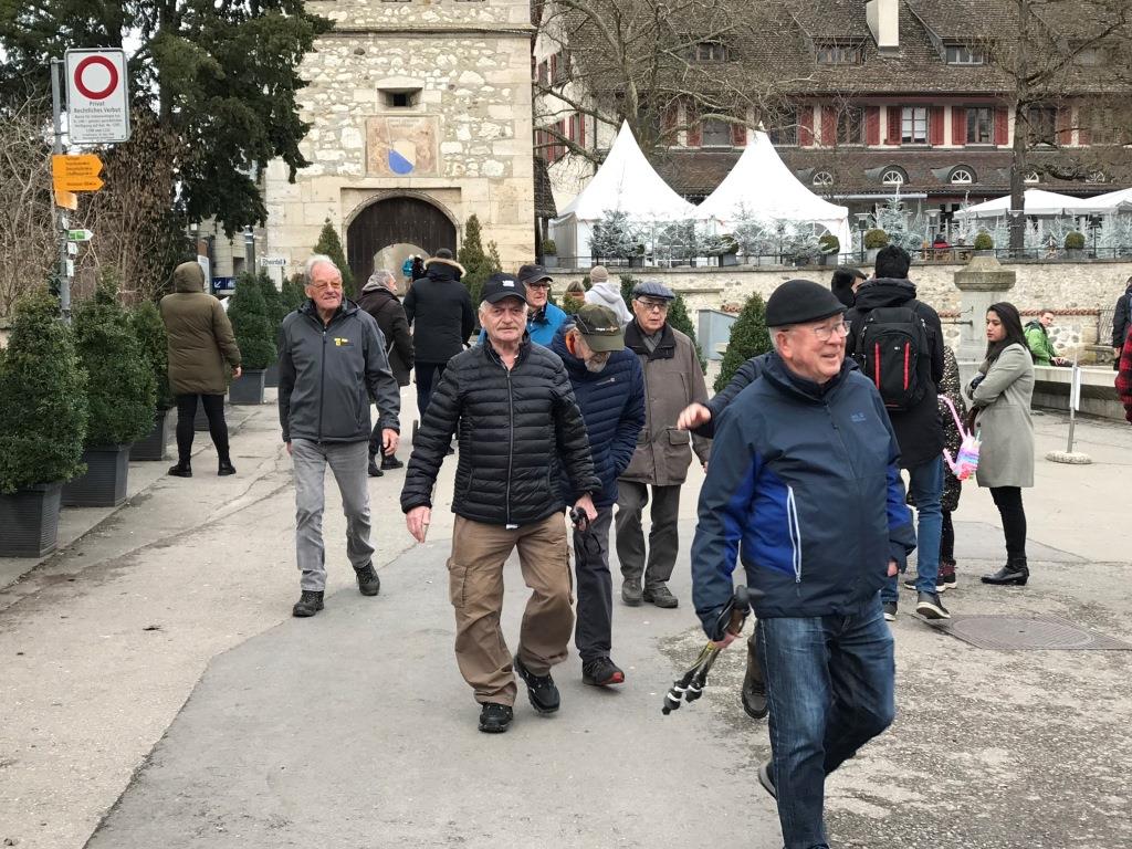 Januar 2023 Wanderung nach Uhwiesen