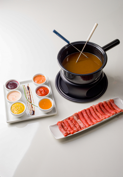 meat-founde-served-with-sauces-rolled-filet-mignon
